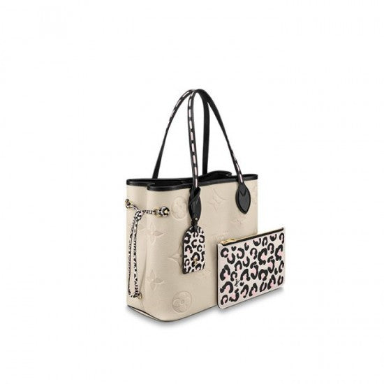 Louis Vuitton Neverfull MM Cream M58525