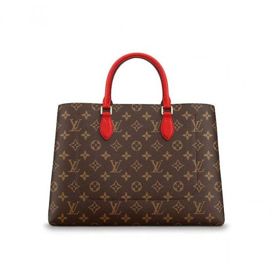 Louis Vuitton Flower Tote Black M43550 Red M43553