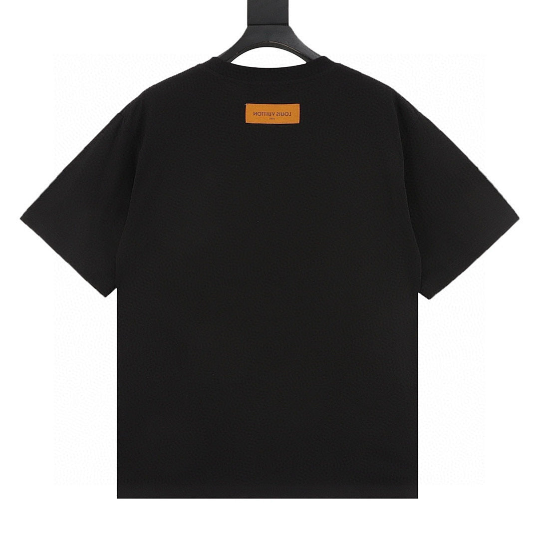 Louis Vuitton Streetwear T-Shirt Men's Casual Crewneck – Brand New Full Packaging