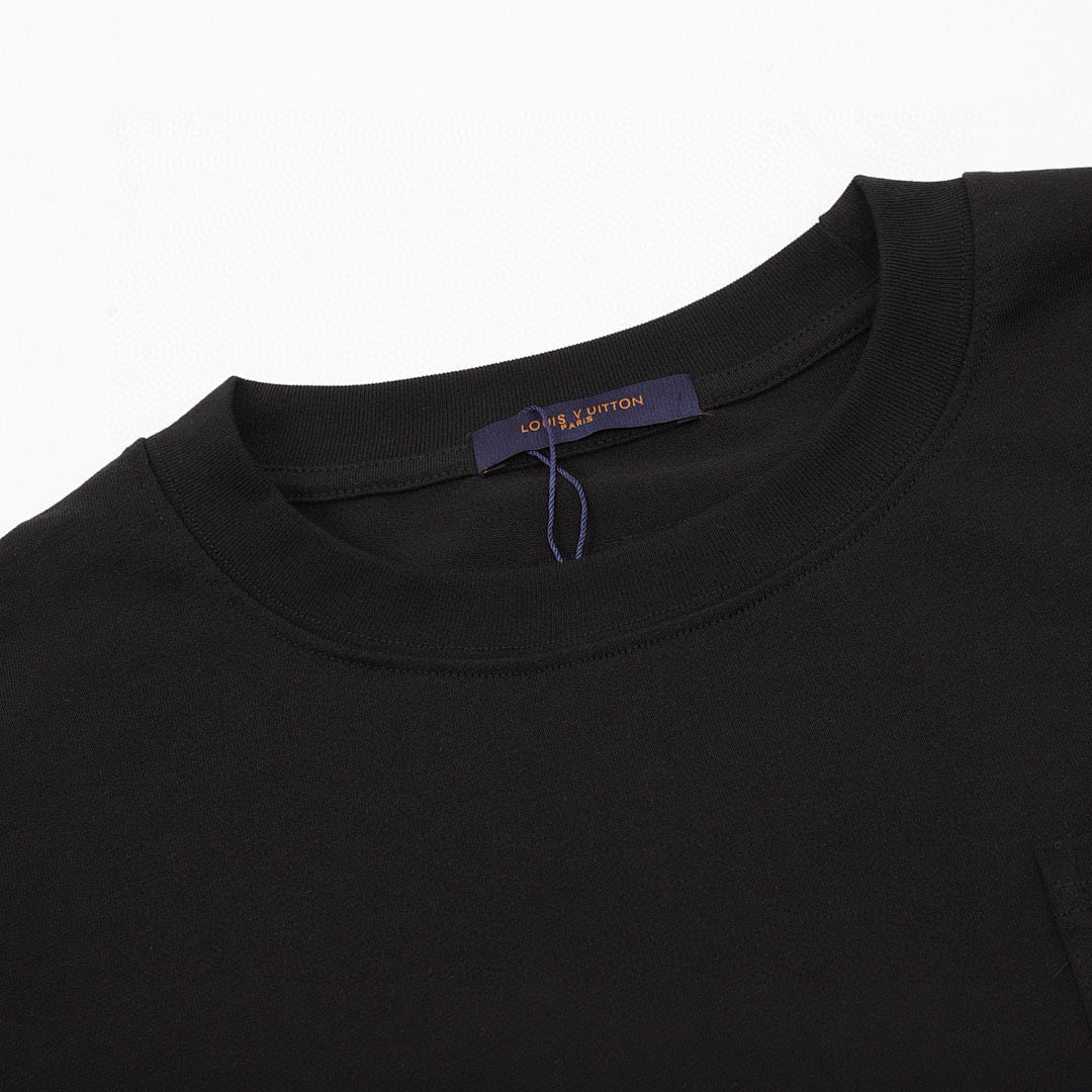 Louis Vuitton Streetwear T-Shirt Men's Casual Crewneck – Brand New Full Packaging