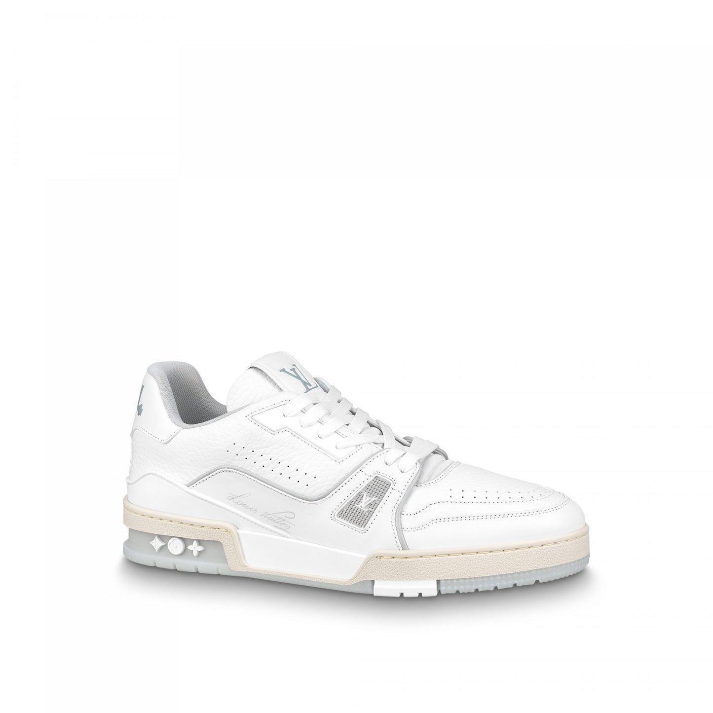 Louis Vuitton Trainer Sneaker White Iridescent 1A8WAV