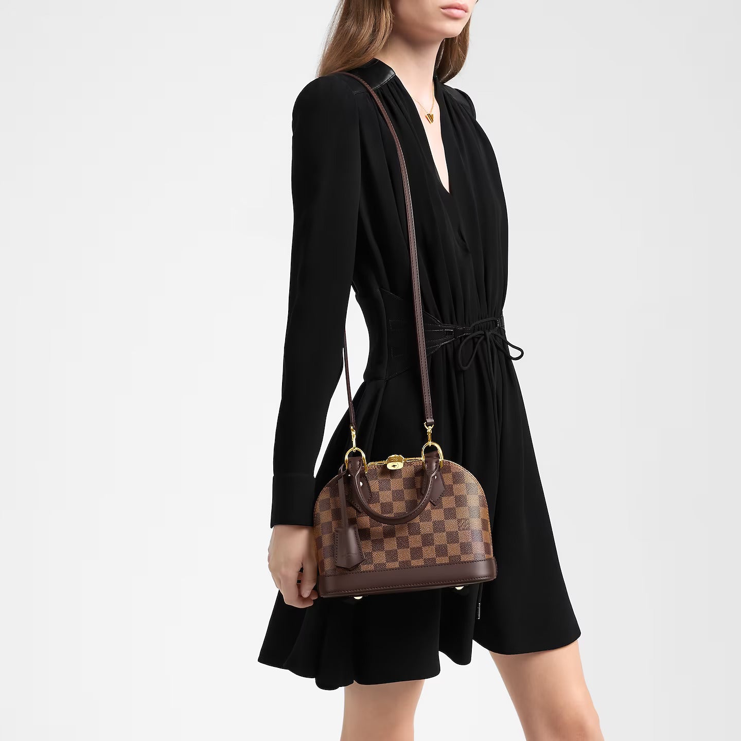 Louis Vuitton Damier Ebene coated canvas N41221 Alma BB