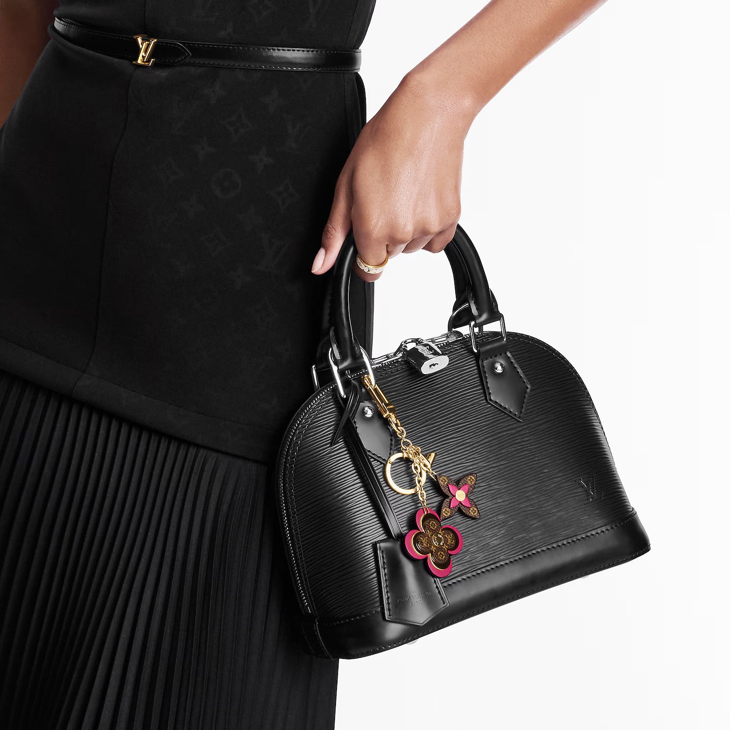 Louis Vuitton M63084 Blooming Flowers Bag Charm and Key Holder
