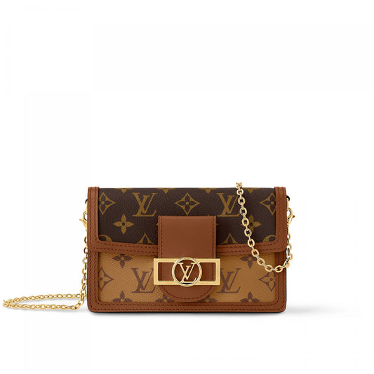 Louis Vuitton M68746 Dauphine Chain Wallet