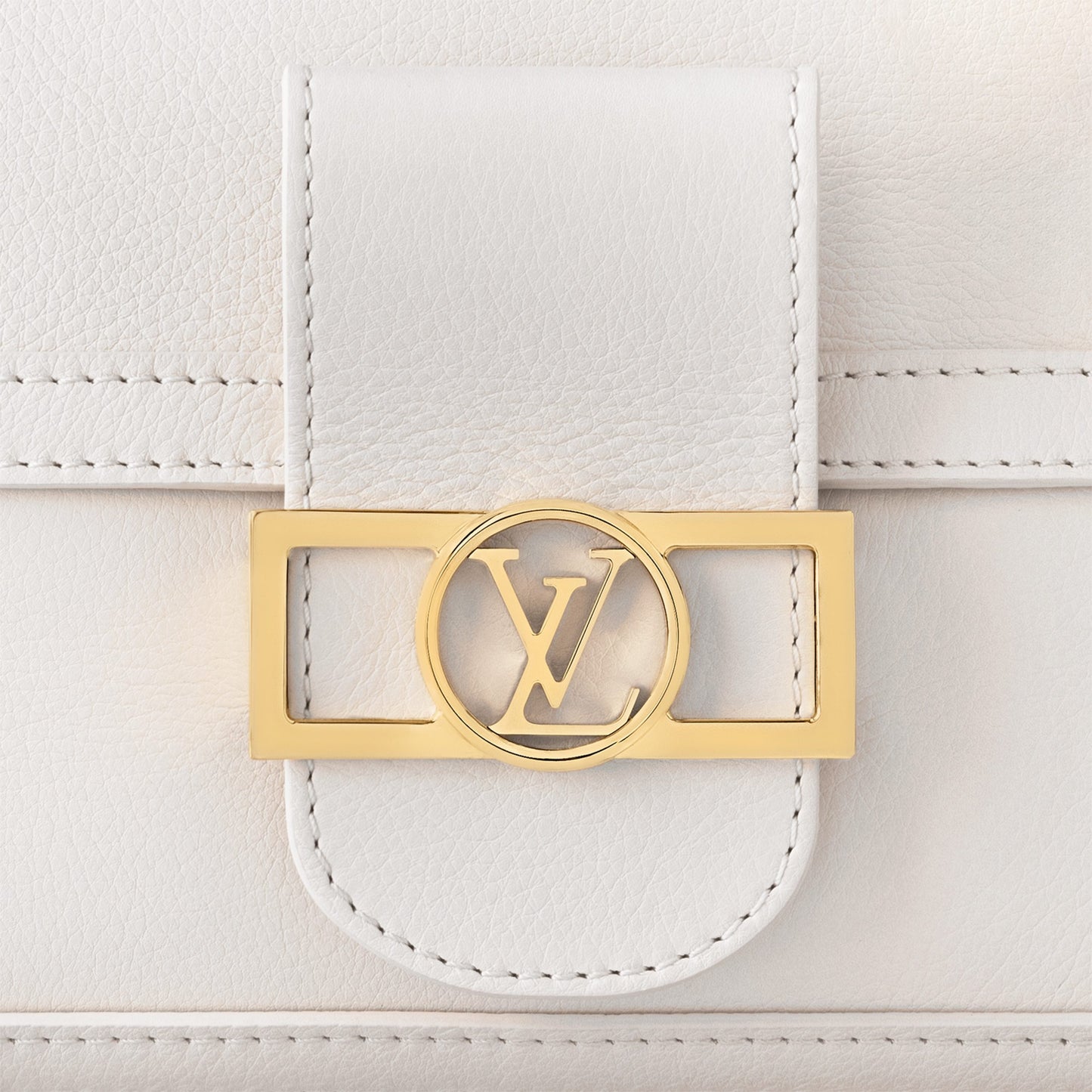 Louis Vuitton M25050 Dauphine Soft MM White