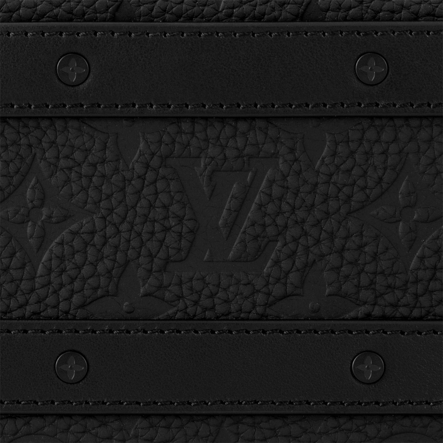 Louis Vuitton M59163 Handle Soft Trunk Black Monogram