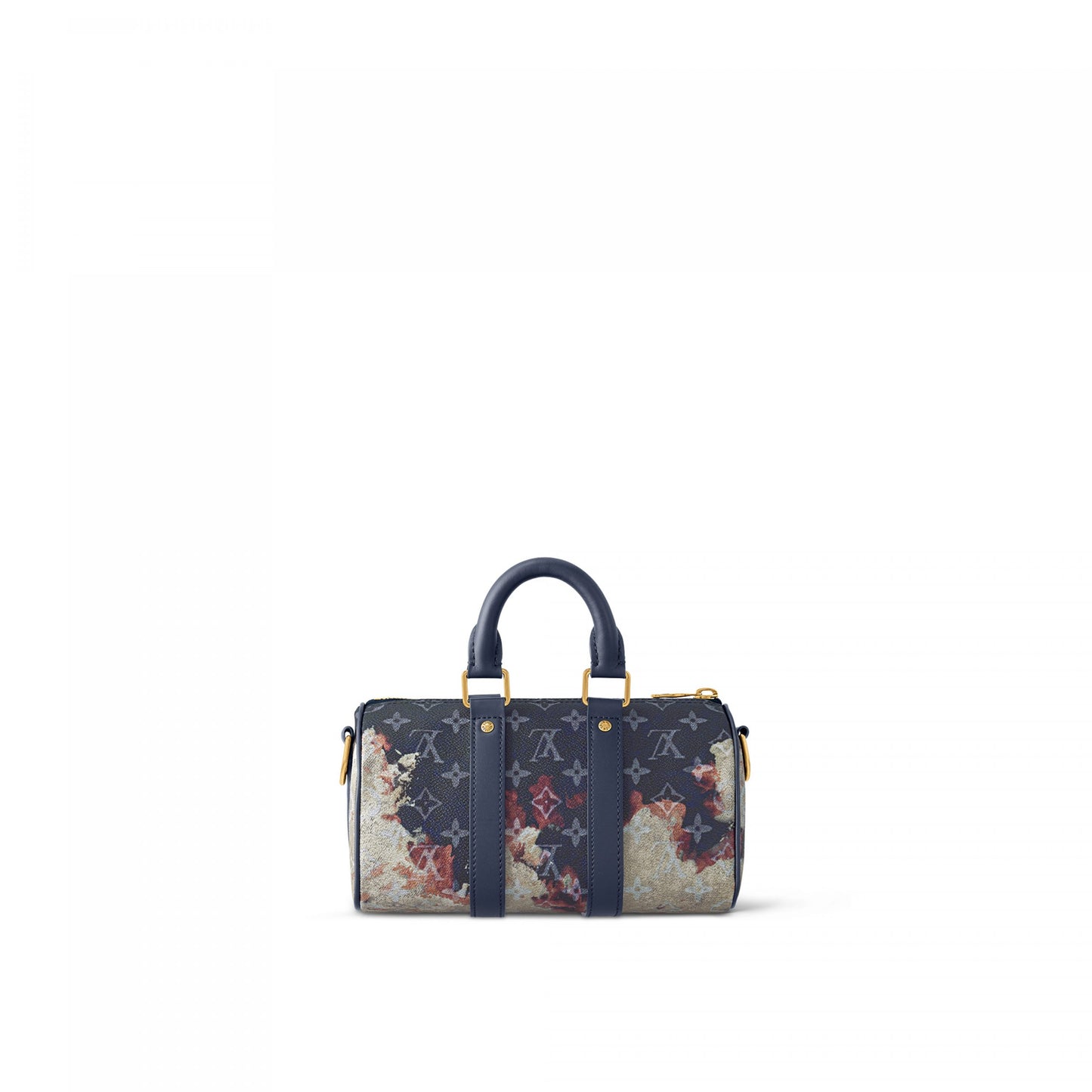 Louis Vuitton Monogram Ink Blue M46804 Keepall Bandoulière 25