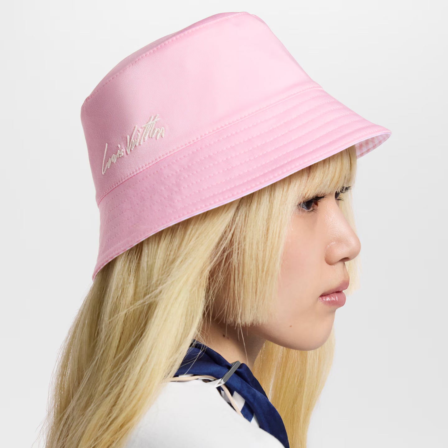 Louis Vuitton M5160M LV League Striped Bucket Hat