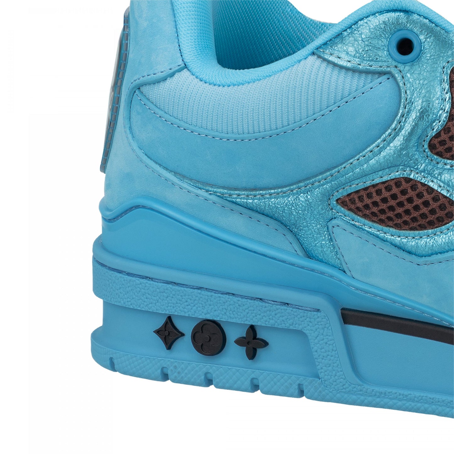 Louis Vuitton LV Skate Sneaker Since 54 Monogram Flowers Blue 1ABMIC