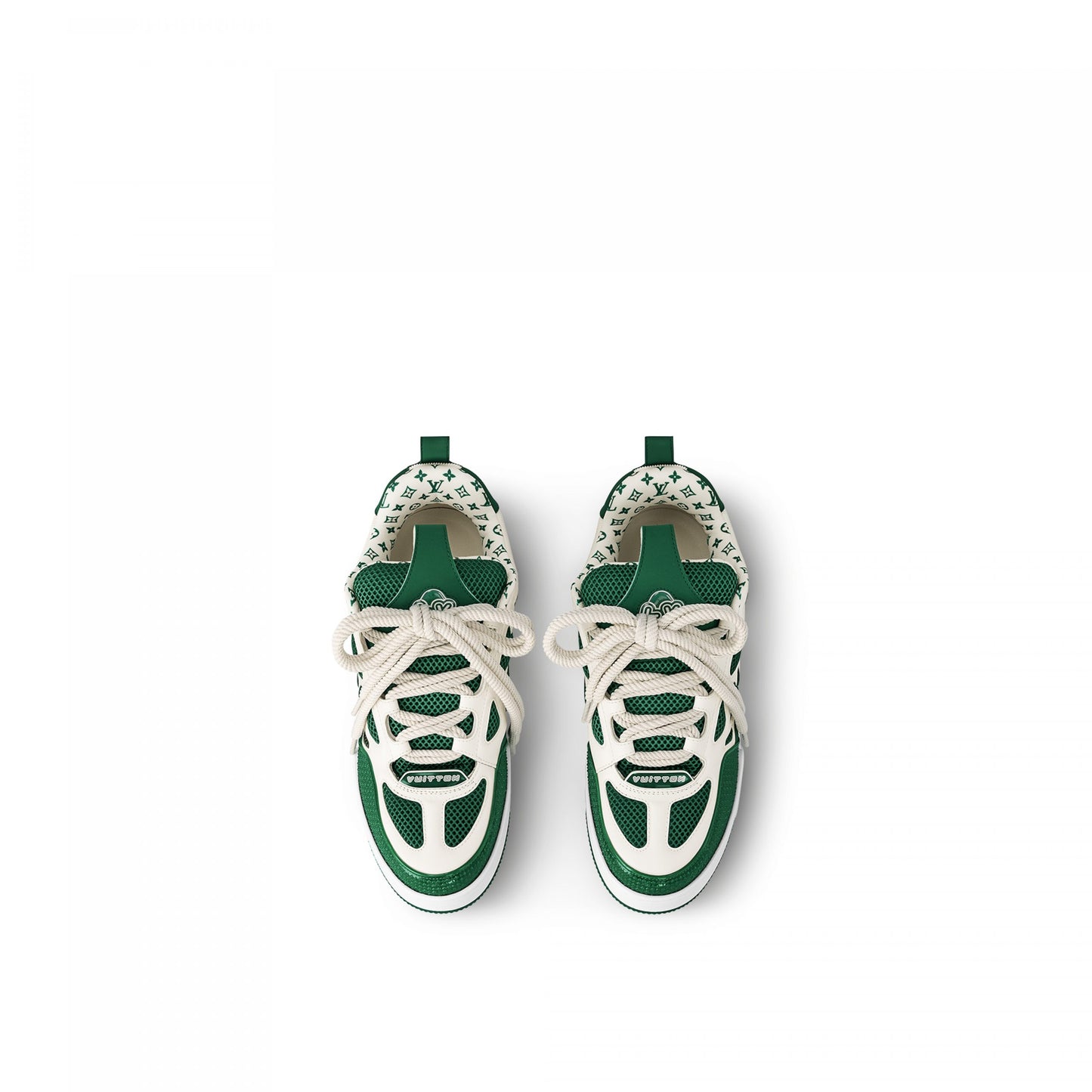 Louis Vuitton LV Skate Sneaker Since 54 Monogram Flowers Green 1AC51X