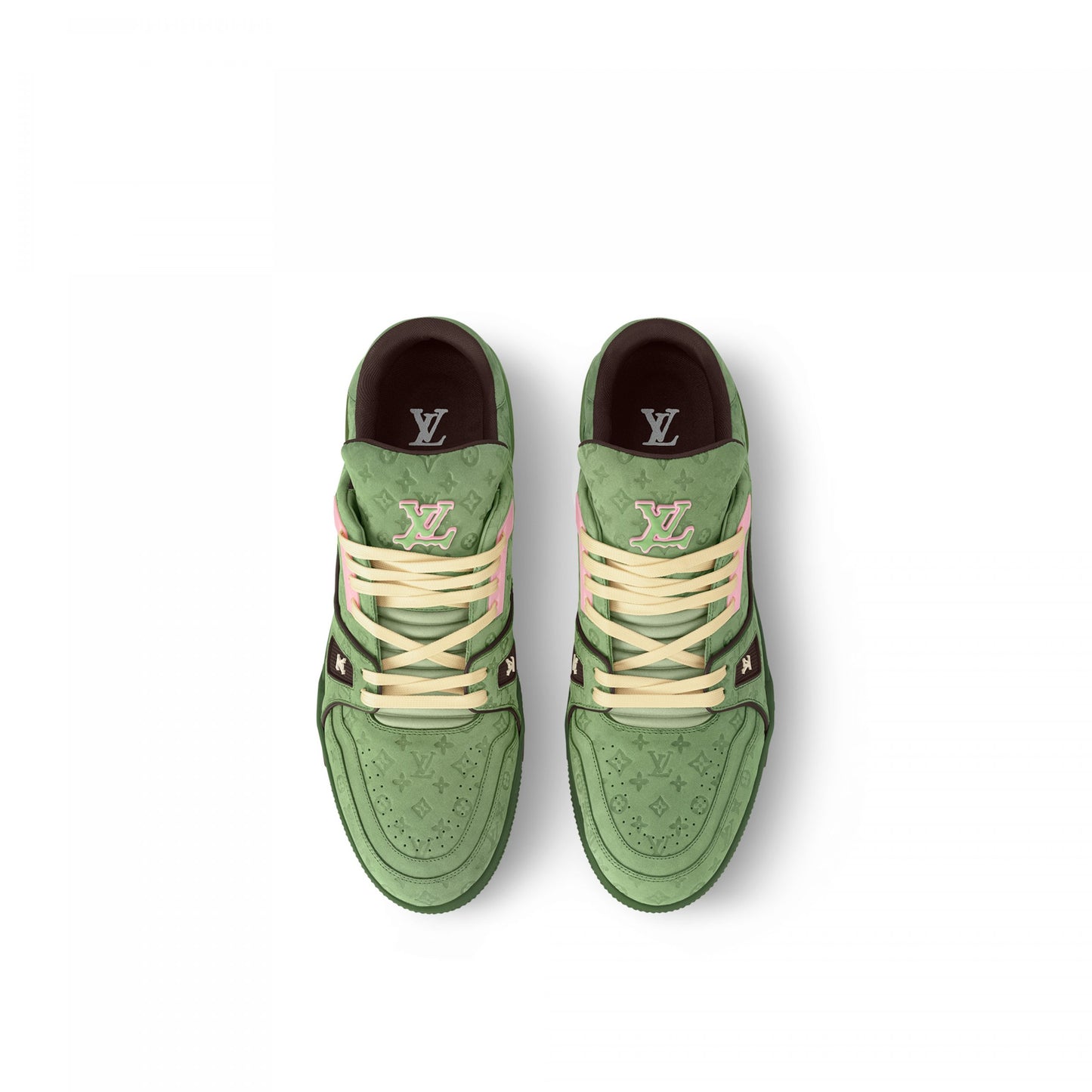 Louis Vuitton X Tyler 1ACR6H LV Trainer Sneaker Green