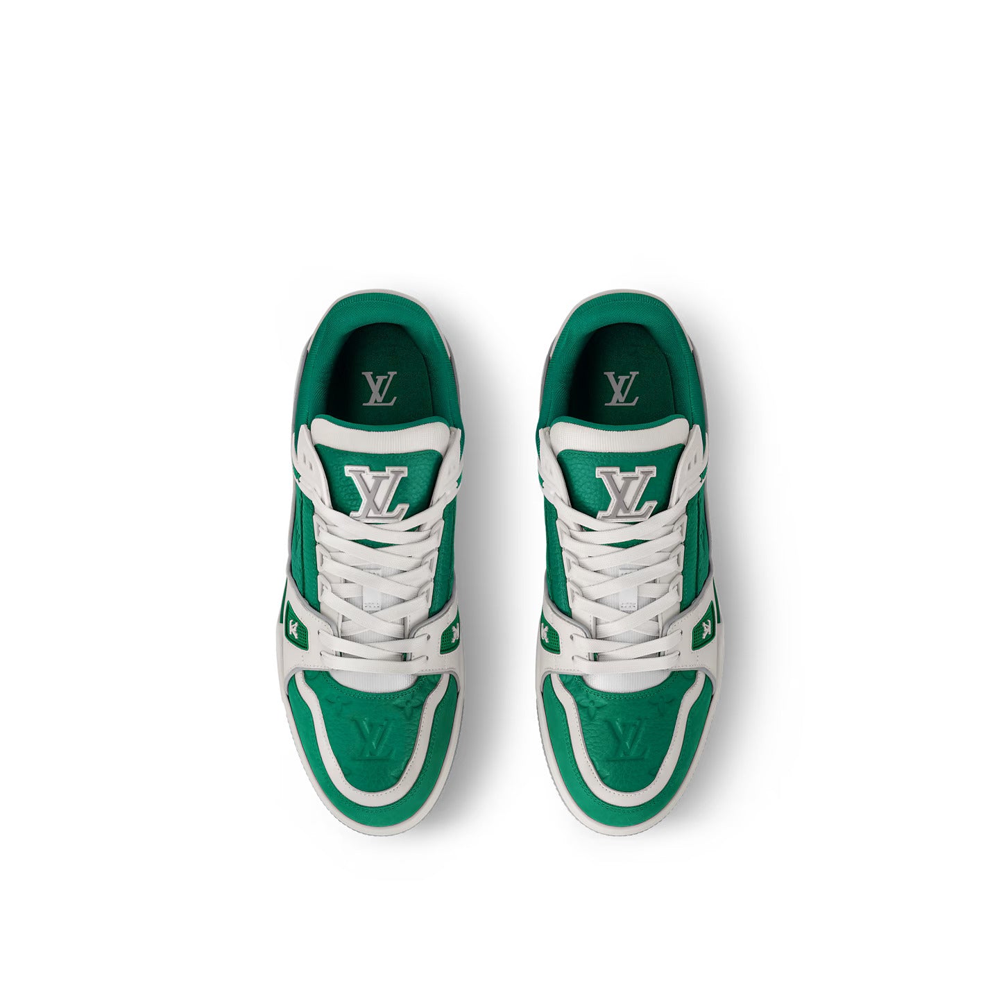Louis Vuitton 1ADHRI LV Trainer Sneaker Borneo Green