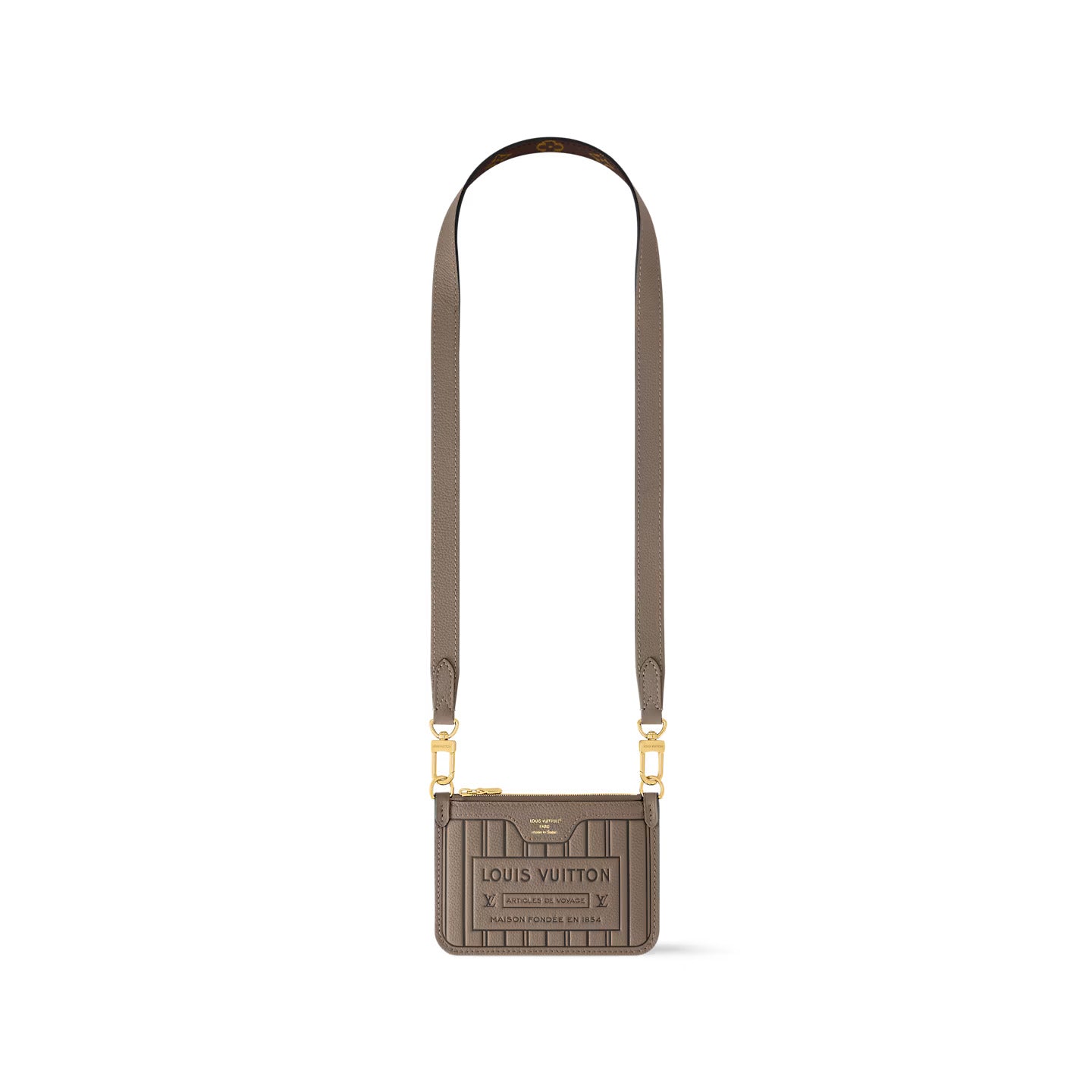 Louis Vuitton M12109 Neverfull Bandoulière Inside Out BB Dark Fango